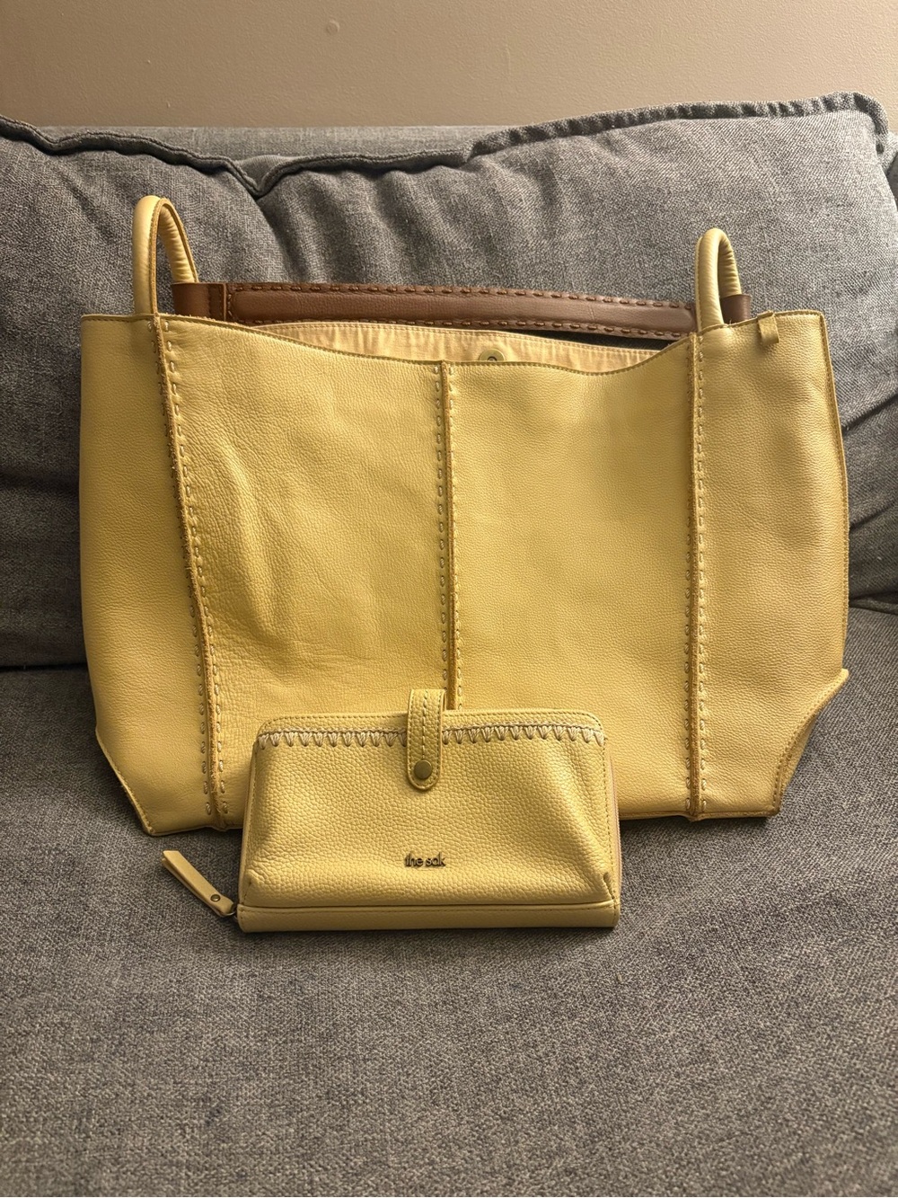 The Sak tote and wallet set